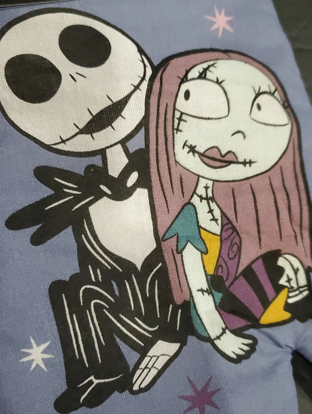 Disney’s Tim Burton's Nightmare Before Christmas 2pack Jack and Sally oven mitts
